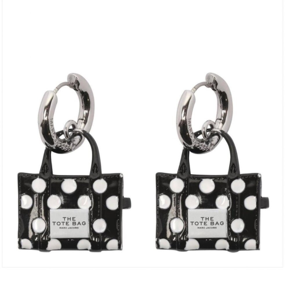 Marc Jacobs Polka Dot Tote Earrings